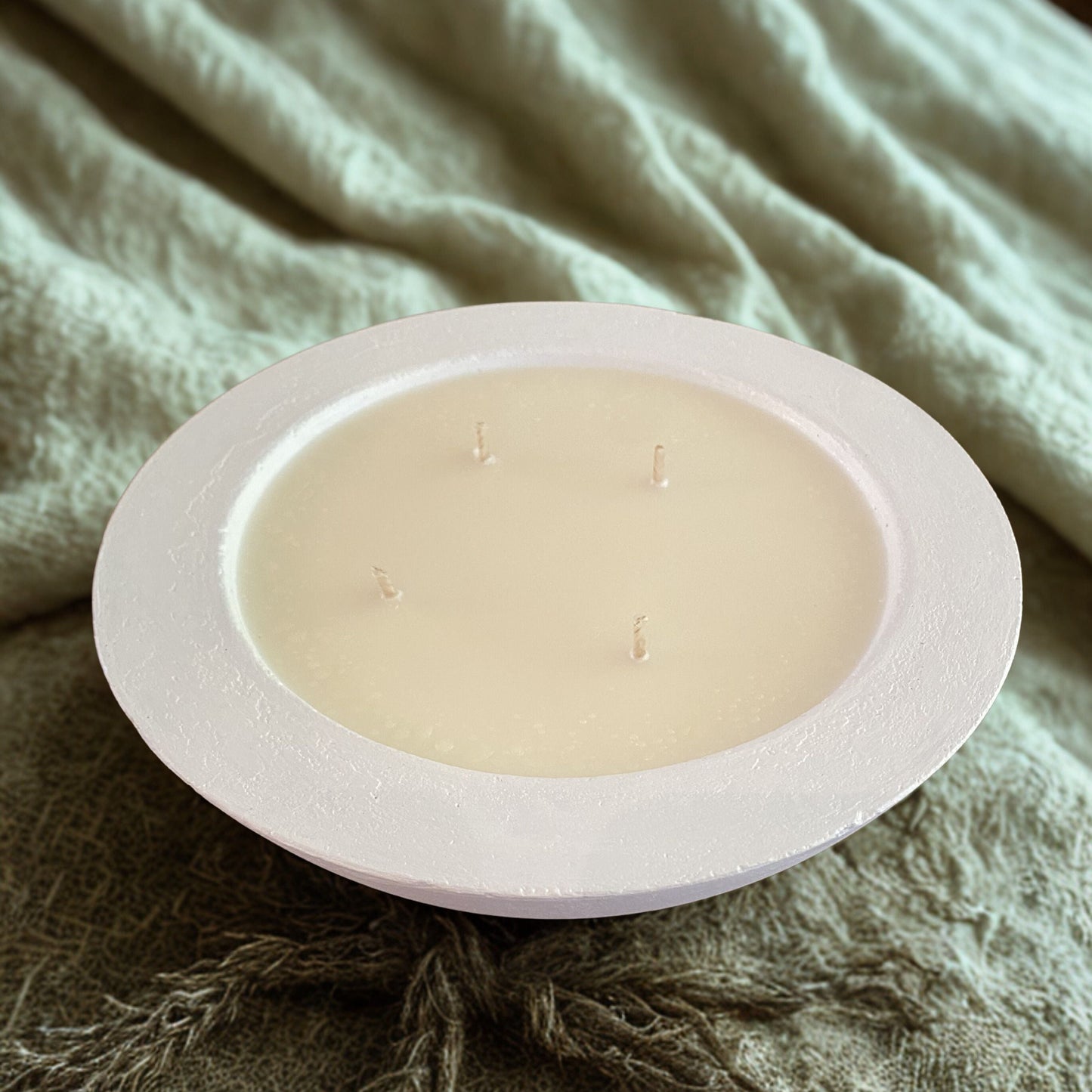 Medium Concrete Bowl Soy Candle