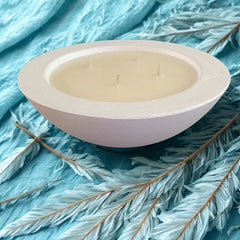 Medium Concrete Bowl Soy Candle